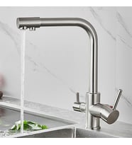 Venita İnox Arıtmalı Mutfak Bataryası 3 Yollu Dual Flow