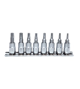 7 Parça 1/4inç CR-V Torx Lokma Seti