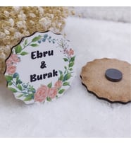 30 Adet Ahşap Buzdolabı Magnet Ucuz-