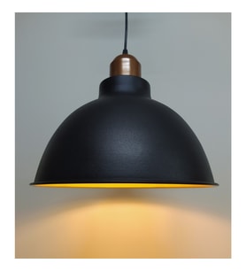 Mylights Siyah İçi Altın Retro Rustik Metal Sarkıt Avize (427507297)
