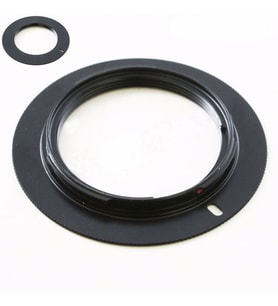 SONY A MOUNT MAKİNELER İÇİN M42 LENS ADAPTÖRÜ (Siyah)