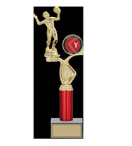 ODAK KUPA - Figürlü Kupalar - Voleybol Kadın Figürlü Kupalar FG-016 B - 38 cm