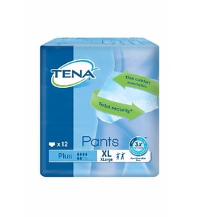 Tena Proskin Pants Plus 6 damla Emici Külot Ekstra Büyük Boy Xlarge 12'li 4 paket / 48 adet