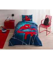 Spiderman Rise Tek Kişilik Pamuk Nevresim Takımı