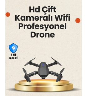 Yükseklik Sabitlemeli Katlanabilir Drone 1080P 4K Kamera Seçenekli