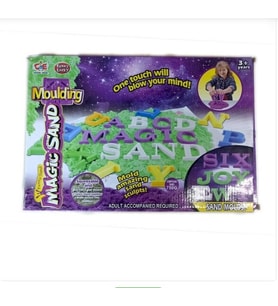 Harf Oyun Kumu 750 gr. Magic Sand Moulding