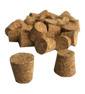Küçük Mantar Tıpa 20adet Avşar Sodasına Uygun Değil Yükseklik 2cm, Üst Çap 1.5cm, Alt Çap 1cm.