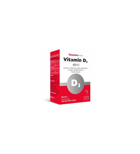 İmuneks Vitamin D3 400 IU 20 ml