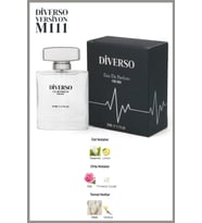 DİVERSO M111 ERKEK PARFÜM EDP 50 ML ÇİÇEKSİ  T.C. Sağlık Bakanlığı ÜTS KAYITLI