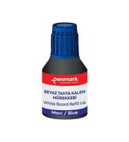 Penmark Beyaz Tahta Kalemi Mürekkebi Mavi  (30 ml)