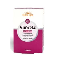 New'Life Ginvit-Lc 30 Tablet (Mor)