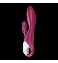 Satisfyer 12 Farklı Titreşim Modu İle Kullanılan Telefon Kontrollü Isıtmalı Şarj Edilebilir Vibratör