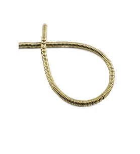 Hematit Doğal Taş Parlak Antik Sarı 4x1mm Dizi