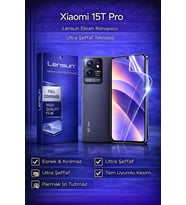 Lensun Xiaomi 15T Pro Ultra Şeffaf Esnek Ekran Koruyucu Film