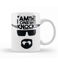 ı Am The One Who Konocks Walter White Breaking Bad Kupa Bardak Porselen