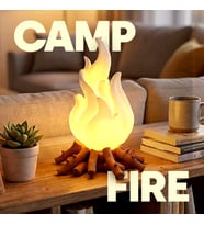 Campfire Dekoratif Masa Lambası
