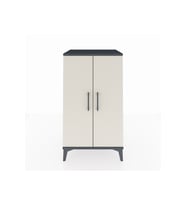 Hyperion Komodin 2 Raflı 2 Kapaklı 60x44x106 Antrasit-Aytaşı