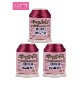 3 Adet Altınbaşak Oya ve Dantel İpi 20 gr - Royaleks - No: 793