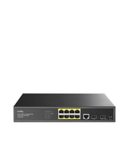 Cudy Gs2008Ps2 8 Port 10/100/1000 Yönetilebilir (L2) 2 Sfp (1Gb) Rack Mount (8 Port Poe+) 120W Switch
