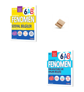 Fenomen 6. Sınıf Maarif 6AB Sosyal Bilgiler ve Din Kültürü Soru Bankası + Telefon Standı