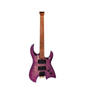 LUXARS S-G63-6 VTS HEADLESS ELEKTRO GİTAR VIOLET + GIGBAG