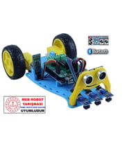 2WD MULTİTRON ARAÇ KİTİ V3ÇİZGİ İZLEYEN ENGELDEN KAÇAN BLUETOOTH (DEMONTE)