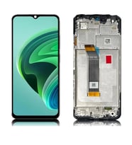 Xiaomi Redmi Note 11R 5G ile Uyumlu Lcd Ekran Dokunmatik Çıtalı (Siyah)