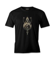 Ay Tacı Siyah Erkek Tshirt