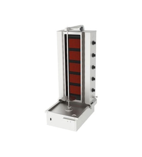 Atalay ADGC-5-A A Döner Makineleri Gazlı Camlı Alttan Motorlu Hareketli - 5 Radyanlı - 220 V