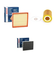 Bosch Filtre Bakım Seti BMW 3 SERİSİ F30 F80 320 d Dizel 184 Beygir 2012-2018 Hava + Yağ F. + Polen Filtre Bosch