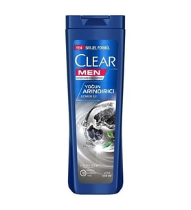 Clear Men Kepeğe Karşı Etkili Şampuan Yoğun Arındırıcı Kömür İle 350 ml