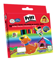 Pritt Pastel Boya Jumbo Silinebilir Üçgen 12 Lİ 1655739