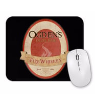 Harry Potter Ogden's Olde Time Firewhiskey Mouse Pad