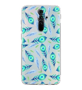 PrintiFy Xiaomi Redmi Note 8 Pro ile Uyumlu Nazar Boncuğu 3  Kamera Korumalı Şeffaf Silikon Kılıf