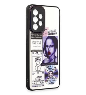 Newface Samsung Galaxy A53 5G Kılıf Mirror Desenli Kapak - Mirror - 2