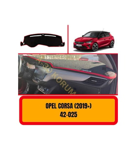 Opel Corsa 2019 Torpido Koruma Koruyucu Kilifi Halisi Örtüsü Aksesuar Edek Parça