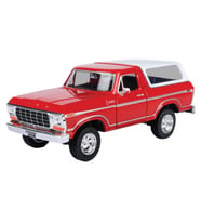Ford Bronco Hard Top 1978 Model 1:24 Ölçekli (Kırmızı)