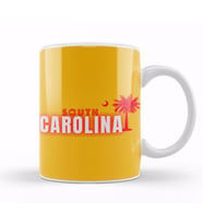 South Carolina state flag gift   vintage Retro Rainbow Style Kupa Bardak Porselen