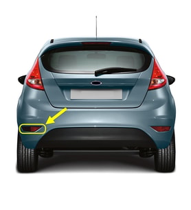 Ford Fiesta 2009-2012 Arka Tampon Sol Reflektörü Sis Farı 8A6115K273AD