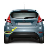Ford Fiesta 2009-2012 Arka Tampon Sol Reflektörü Sis Farı 8A6115K273AD