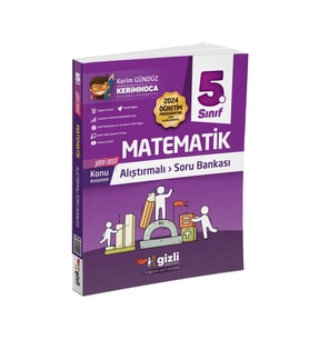 Gizli Yayınları 5. Sınıf Matematik Alıştırmalı Soru Bankası