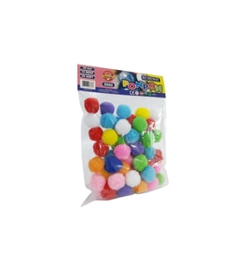 Rubenis Pon Pon 30 MM 10 Renk Karışık 50 Lİ 5062