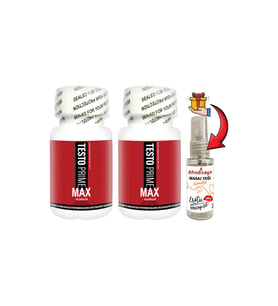 Testoprime: 2 Adet Erkeklere Özel 30 Lu Destek + 30 ml Afrodizayn Yağı