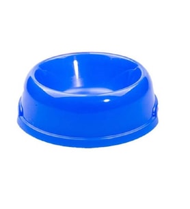 Yıldırım Pet Plastik Orta Mama Kabı 16.5 x 16.5 x 5.5 cm Mavi (Mavi)