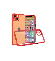 İphone 13 Mini Kılıf Miami Şeffaf - Kırmızı