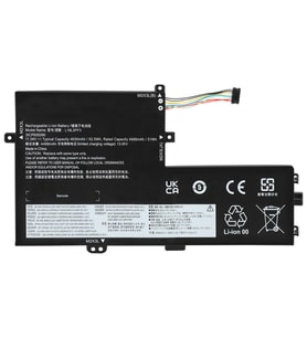 Lenovo IdeaPad Flex-15IML ile Uyumlu Notebook Bataryası Pili (Siyah)