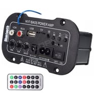 YATE10-Oto/Motorsiklet/Ev S5 Mini Bass Amfi+Kumanda