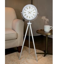 River World Ayaklı Saat Tripod Rengi Beyaz Ivory