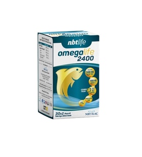 NBTLIFE Omegalife 2400 60 Kapsül 8680645530609