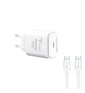 Type-C Hızlı Şarj Aleti 25W Pd Type-C-Type-C Akıllı Çip Teknolojili Ultra Hızlı Type-C Şarj Cihazı